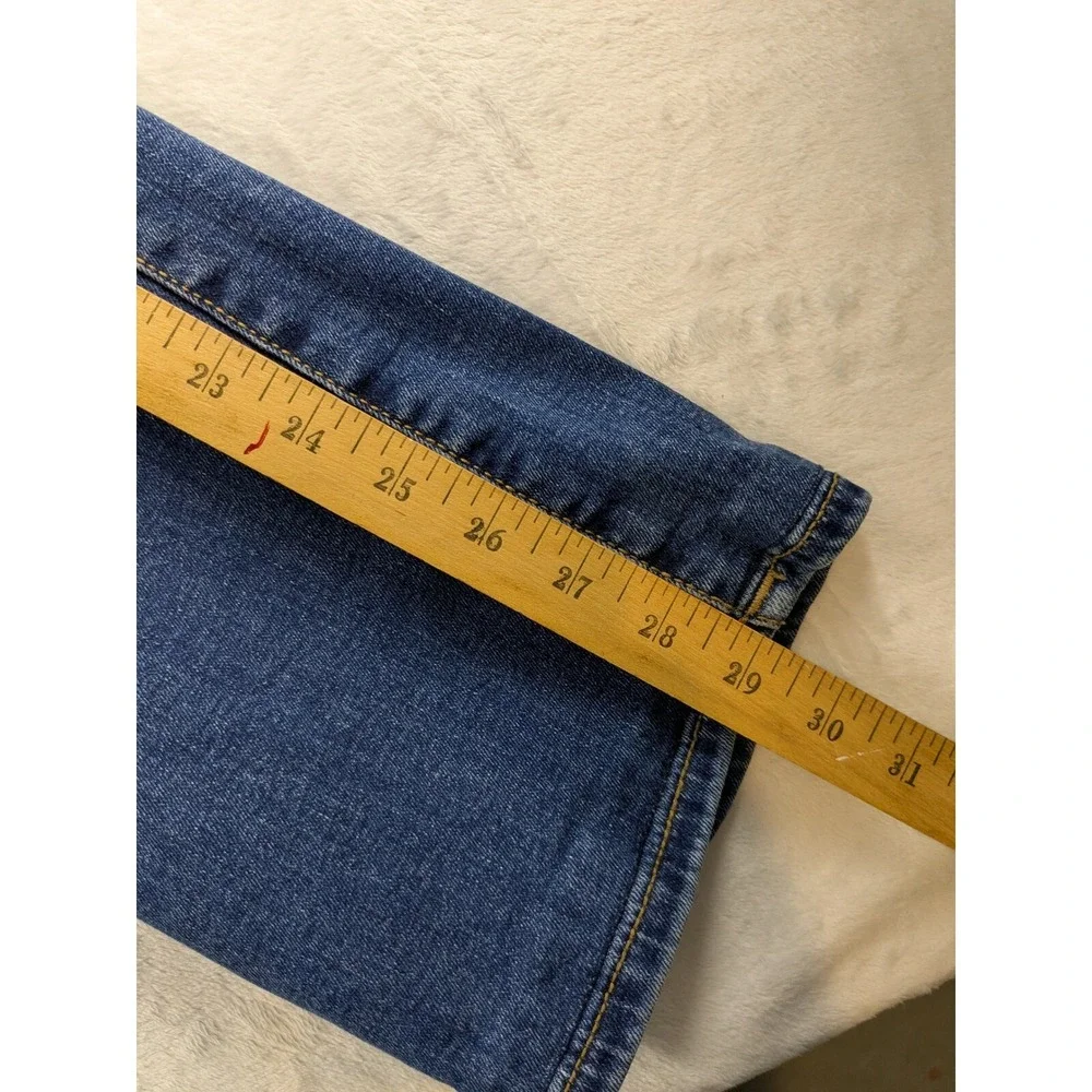 True Religion‎ Ricky Relaxed Straight Leg Jeans Distressed Denim Mens Size 33